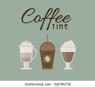 Drinks and beverages concepts, Coffee icon, editable vector design