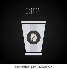 Drinks and beverages concepts, Coffee icon, editable vector design