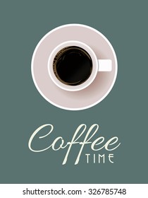 Drinks and beverages concepts, Coffee icon, editable vector design