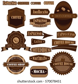 Drinks and beverages icon set