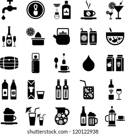 Drinks And Beverages Icons