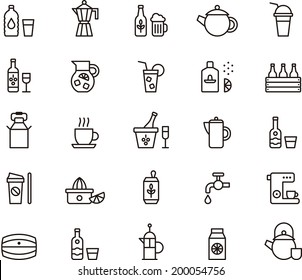 Drinks & Beverages Icons