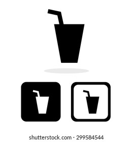 drinks & beverages icons set great for any use. Vector EPS10.