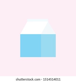 Drinks and beverages. Milk package. 