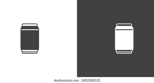 Drinks of Cinema movies vector icon. Movie elements. Simple Cinema movie signs. Isolated Cinema movie on black and white background.