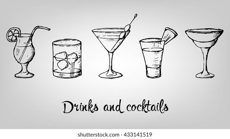 Drinks and cocktails