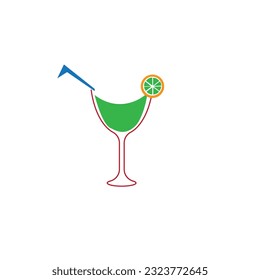 drinks or cold drinks or fruit juice logo