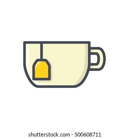 Drinks colored icon Cup of Tea