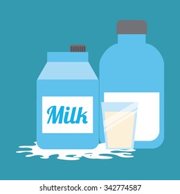 Drinks concept with glasses icons design, vector illustration 10 eps graphic