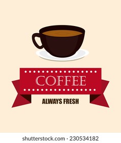 Drinks design over brown background,vector illustration