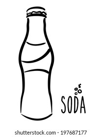 Drinks design over white background, vector illustration