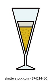 Drinks digital design, vector illustration eps 10