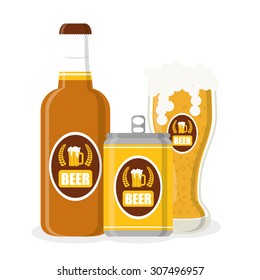 Drinks digital design, vector illustration eps 10.