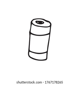 Drinks doodle collection. Vector illustration