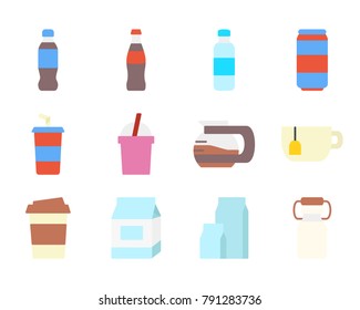 Drinks flat icon