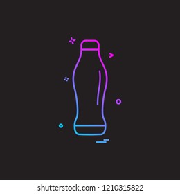 Drinks icon design vector