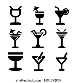 drinks icon isolated sign symbol vector illustration - Collection of high quality black style vector icons
