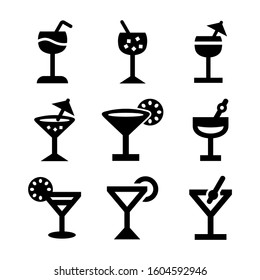 drinks icon isolated sign symbol vector illustration - Collection of high quality black style vector icons
