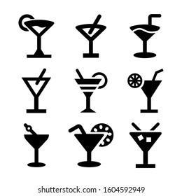 drinks icon isolated sign symbol vector illustration - Collection of high quality black style vector icons
