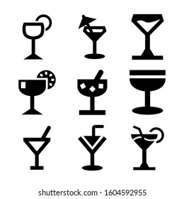 drinks icon isolated sign symbol vector illustration - Collection of high quality black style vector icons

