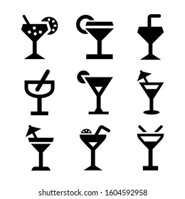drinks icon isolated sign symbol vector illustration - Collection of high quality black style vector icons
