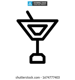 drinks icon or logo isolated sign symbol vector illustration - high quality black style vector icons
