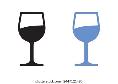 Drinks icon over white background, silhouette and flat style concept. vector illustration