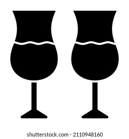 Drinks icon vector image. Can also be used for web apps, mobile apps and print media.