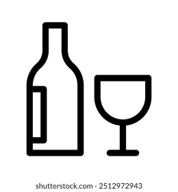 Drinks Icon Vector Symbol Design Illustration