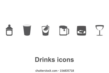 Drinks icons
