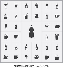 drinks icons universal set for web and mobile