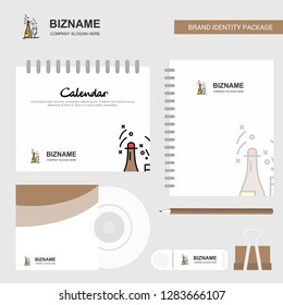Drinks  Logo, Calendar Template, CD Cover, Diary and USB Brand Stationary Package Design Vector Template