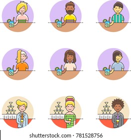 Drinks- Multicolor Icon Set