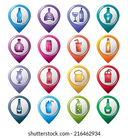 Drinks Pointer Icons