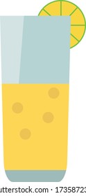 Drinks simple clip art vector illustration