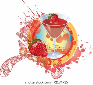 drinks strawberry