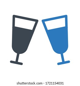 drinks vector glyph color icon 