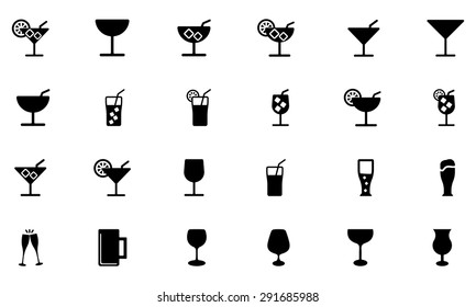 Drinks Vector Icons 1