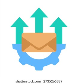Drip Campaign Icon - Flat Color Icons For Accounting and Business