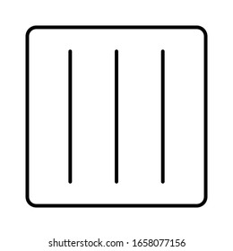 tropftrockenes Symbol einzeln auf Vektorillustration (EPS10)
