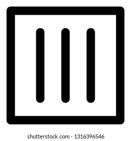 Drip dry icon. Outline drip dry vector icon for web design isolated on white background
