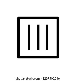 Drip Dry 
Symbol. Laundry Icon. Washing Rule Sign Vector Illustration.
