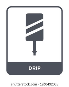 drip icon vector on white background., drip simple element illustration