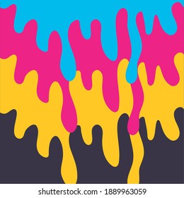 drip ink blot backgrooun template vector illustration design