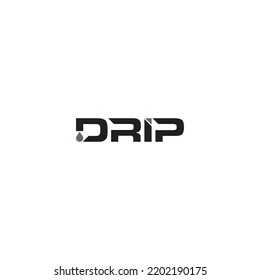 Drip Logo Or Wordmark Design