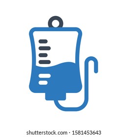 drip vector glyph color icon  