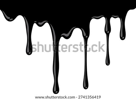 dripping black paint texture background