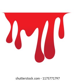 Dripping blood