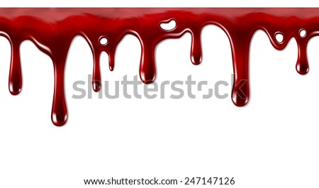 Dripping blood seamless repeatable