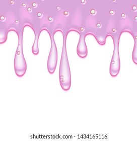 Dripping Donut Glaze Pink Frosting Colorful Stock Vector (Royalty Free ...